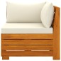vidaXL 2-Sitzer-Gartensofa mit Kissen Massivholz Akazie vidaXL 2-Sitzer-Gartensofa mit Kissen Massivholz Akazie