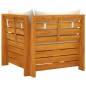 vidaXL 2-Sitzer-Gartensofa mit Kissen Massivholz Akazie vidaXL 2-Sitzer-Gartensofa mit Kissen Massivholz Akazie