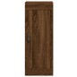 Highboard Braun Eichen-Optik 34,5x34x180 cm Holzwerkstoff Highboard Braun Eichen-Optik 34,5x34x180 cm Holzwerkstoff