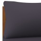 vidaXL 2-Sitzer-Gartensofa mit Kissen Massivholz Akazie vidaXL 2-Sitzer-Gartensofa mit Kissen Massivholz Akazie