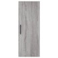 vidaXL Highboard Grau Sonoma 34,5x34x180 cm Holzwerkstoff vidaXL Highboard Grau Sonoma 34,5x34x180 cm Holzwerkstoff