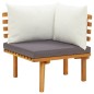 8-tlg. Garten-Lounge-Set mit Kissen Massivholz Akazie 8-tlg. Garten-Lounge-Set mit Kissen Massivholz Akazie