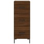 vidaXL Highboard Braun Eichen-Optik 34,5x34x180 cm Holzwerkstoff vidaXL Highboard Braun Eichen-Optik 34,5x34x180 cm Holzwerkstoff