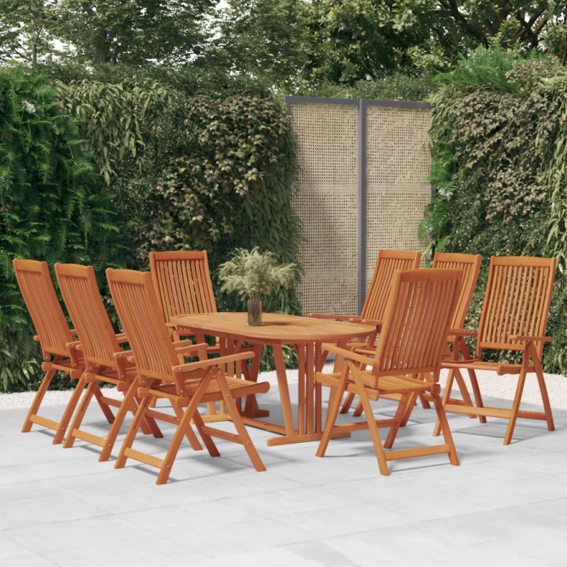 Klappbare Gartenstühle 8 Stk. Massivholz Eukalyptus Klappbare Gartenstühle 8 Stk. Massivholz Eukalyptus