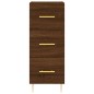 vidaXL Highboard Braun Eichen-Optik 34,5x34x180 cm Holzwerkstoff vidaXL Highboard Braun Eichen-Optik 34,5x34x180 cm Holzwerkstoff
