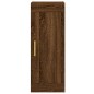 vidaXL Highboard Braun Eichen-Optik 34,5x34x180 cm Holzwerkstoff vidaXL Highboard Braun Eichen-Optik 34,5x34x180 cm Holzwerkstoff