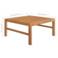 4-tlg. Garten-Lounge-Set mit Creme Kissen Massivholz Teak 4-tlg. Garten-Lounge-Set mit Creme Kissen Massivholz Teak
