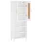 vidaXL Highboard Weiß 69,5x34x180 cm Holzwerkstoff vidaXL Highboard Weiß 69,5x34x180 cm Holzwerkstoff
