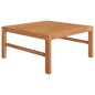 4-tlg. Garten-Lounge-Set mit Creme Kissen Massivholz Teak 4-tlg. Garten-Lounge-Set mit Creme Kissen Massivholz Teak