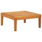 vidaXL 3-tlg. Garten-Lounge-Set mit Dunkelgrauen Kissen Massivholz Akazie vidaXL 3-tlg. Garten-Lounge-Set mit Dunkelgrauen Kissen Massivholz Akazie