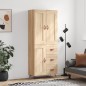 Highboard Sonoma-Eiche 69,5x34x180 cm Holzwerkstoff Highboard Sonoma-Eiche 69,5x34x180 cm Holzwerkstoff