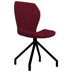 Esszimmerstühle 4 Stk. Rot Kunstleder