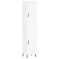 vidaXL Highboard Weiß 34,5x34x180 cm Holzwerkstoff vidaXL Highboard Weiß 34,5x34x180 cm Holzwerkstoff