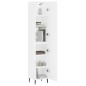 vidaXL Highboard Weiß 34,5x34x180 cm Holzwerkstoff vidaXL Highboard Weiß 34,5x34x180 cm Holzwerkstoff