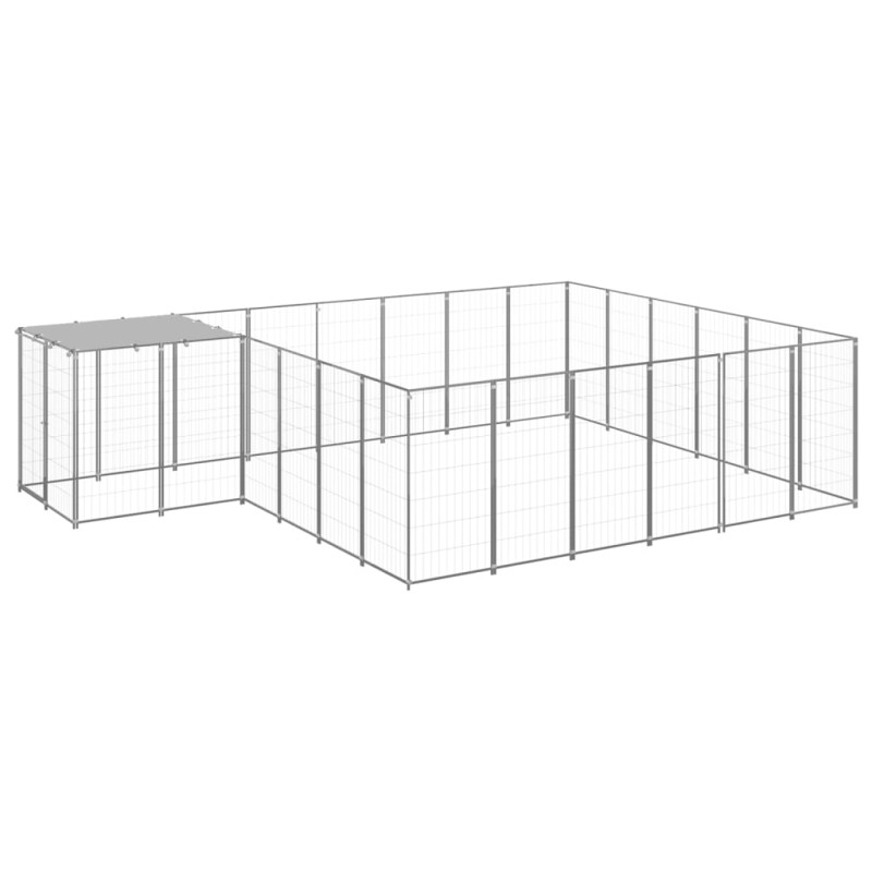 Hundezwinger Silbern 12,1 m² Stahl Hundezwinger Silbern 12,1 m² Stahl