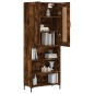 Highboard Räuchereiche 69,5x34x180 cm Holzwerkstoff Highboard Räuchereiche 69,5x34x180 cm Holzwerkstoff