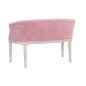Sitzbank Rosa 98x56x69 cm Samt Sitzbank Rosa 98x56x69 cm Samt