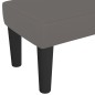 Sitzbank Grau 70x30x30 cm Kunstleder Sitzbank Grau 70x30x30 cm Kunstleder