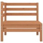 2-Sitzer-Gartensofa Honigbraun Massivholz Kiefer 2-Sitzer-Gartensofa Honigbraun Massivholz Kiefer