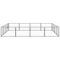 vidaXL Hundezwinger Schwarz 16 m² Stahl vidaXL Hundezwinger Schwarz 16 m² Stahl