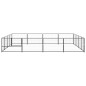 vidaXL Hundezwinger Schwarz 16 m² Stahl vidaXL Hundezwinger Schwarz 16 m² Stahl