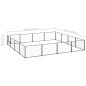 vidaXL Hundezwinger Schwarz 16 m² Stahl vidaXL Hundezwinger Schwarz 16 m² Stahl
