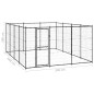 Outdoor-Hundezwinger Stahl 14,52 m² Outdoor-Hundezwinger Stahl 14,52 m²