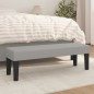 Sitzbank Hellgrau 100x30x30 cm Stoff Sitzbank Hellgrau 100x30x30 cm Stoff
