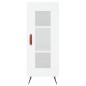 Highboard Weiß 34,5x34x180 cm Holzwerkstoff Highboard Weiß 34,5x34x180 cm Holzwerkstoff