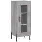 Highboard Grau Sonoma 34,5x34x180 cm Holzwerkstoff Highboard Grau Sonoma 34,5x34x180 cm Holzwerkstoff