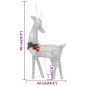 vidaXL LED-Rentiere Weihnachtsdeko 270x7x90 cm Silbern Kaltweiß vidaXL LED-Rentiere Weihnachtsdeko 270x7x90 cm Silbern Kaltweiß