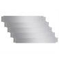 vidaXL Flexible Rasenkante 5-er Set Verzinkter Stahl 100x14 cm vidaXL Flexible Rasenkante 5-er Set Verzinkter Stahl 100x14 cm