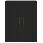 Highboard Schwarz 69,5x34x180 cm Holzwerkstoff Highboard Schwarz 69,5x34x180 cm Holzwerkstoff
