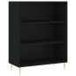 Highboard Schwarz 69,5x34x180 cm Holzwerkstoff Highboard Schwarz 69,5x34x180 cm Holzwerkstoff