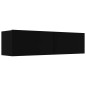 TV-Schrank Schwarz 120x30x30 cm Holzwerkstoff TV-Schrank Schwarz 120x30x30 cm Holzwerkstoff