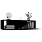 TV-Schrank Schwarz 120x30x30 cm Holzwerkstoff TV-Schrank Schwarz 120x30x30 cm Holzwerkstoff