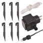 vidaXL Aufblasbare Schneemänner LED IP44 240 cm vidaXL Aufblasbare Schneemänner LED IP44 240 cm