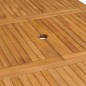 Ausziehbarer Gartentisch (110-160)×80×75 cm Massivholz Teak Ausziehbarer Gartentisch (110-160)×80×75 cm Massivholz Teak