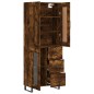 Highboard Räuchereiche 69,5x34x180 cm Holzwerkstoff Highboard Räuchereiche 69,5x34x180 cm Holzwerkstoff