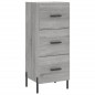 Highboard Grau Sonoma 34,5x34x180 cm Holzwerkstoff Highboard Grau Sonoma 34,5x34x180 cm Holzwerkstoff