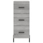 Highboard Grau Sonoma 34,5x34x180 cm Holzwerkstoff Highboard Grau Sonoma 34,5x34x180 cm Holzwerkstoff