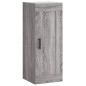 Highboard Grau Sonoma 34,5x34x180 cm Holzwerkstoff Highboard Grau Sonoma 34,5x34x180 cm Holzwerkstoff