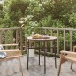 Beistelltisch Braun 45 cm Poly Rattan Beistelltisch Braun 45 cm Poly Rattan