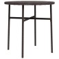 Beistelltisch Braun 45 cm Poly Rattan Beistelltisch Braun 45 cm Poly Rattan