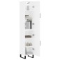 Highboard Weiß 34,5x34x180 cm Holzwerkstoff Highboard Weiß 34,5x34x180 cm Holzwerkstoff