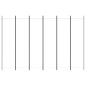 6-tlg. Paravent Weiß 300x200 cm Stoff 6-tlg. Paravent Weiß 300x200 cm Stoff