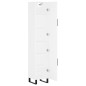 Highboard Weiß 34,5x34x180 cm Holzwerkstoff Highboard Weiß 34,5x34x180 cm Holzwerkstoff