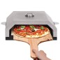 Pizzaofen mit Keramikstein für Gas-Kohlegrill Pizzaofen mit Keramikstein für Gas-Kohlegrill