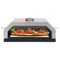 Pizzaofen mit Keramikstein für Gas-Kohlegrill Pizzaofen mit Keramikstein für Gas-Kohlegrill