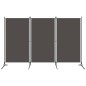 3-tlg. Raumteiler Anthrazit 260x180 cm 3-tlg. Raumteiler Anthrazit 260x180 cm